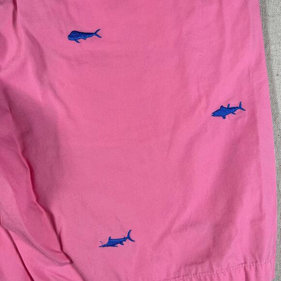 Vineyard Vines Men’s Pink Shorts 36 Waist 9 Inch Inseam Preppy - Picture 5 of 6